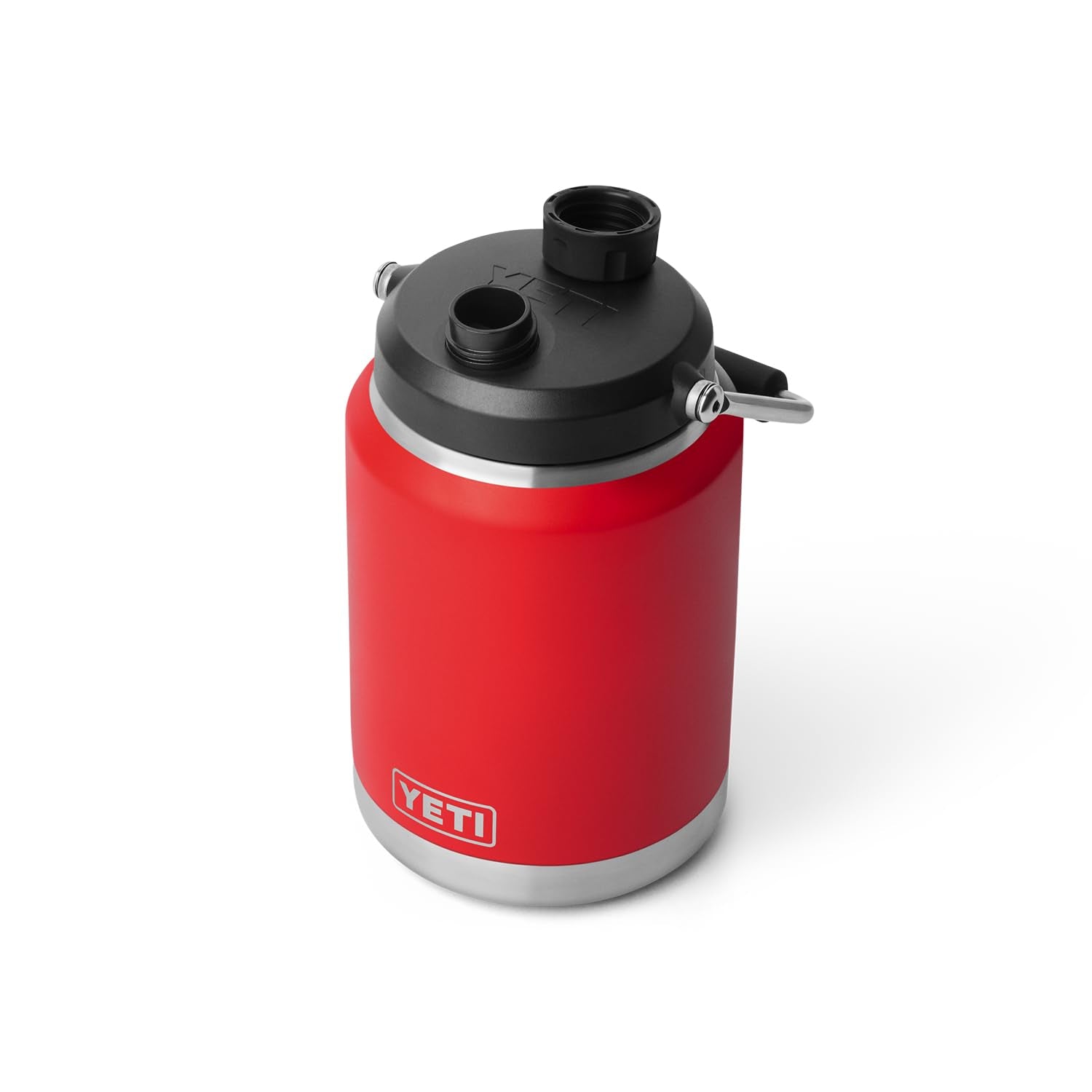 YETI Rambler Half Gallon Jug 2.0, Vacuum Insulated, Leakproof, Stainless Steel with MagCap, Black