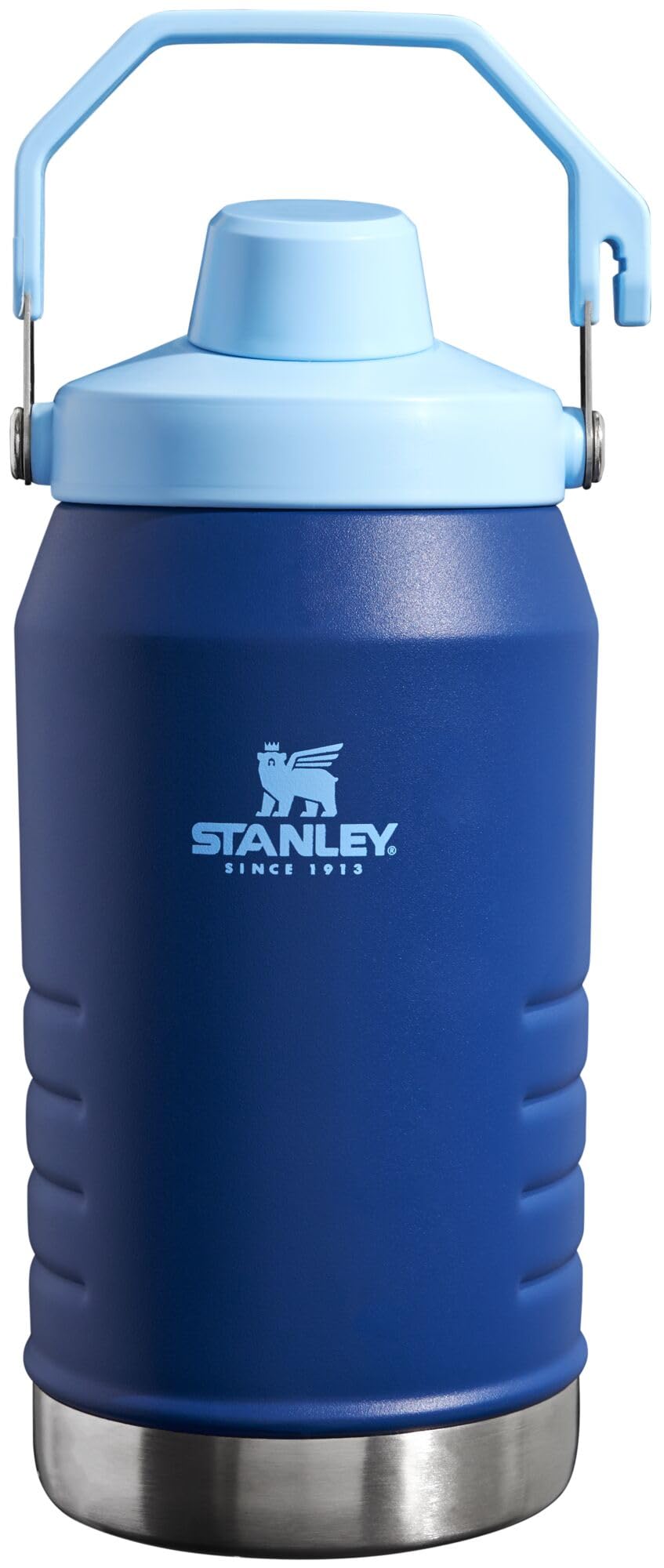 Stanley IceFlow Fast Flow Jug with Handle 96 oz | Twist On Angled Spout Lid | Leakproof for Travel and Sports | Insulated Stainless Steel | BPA-Free | Rose Quartz