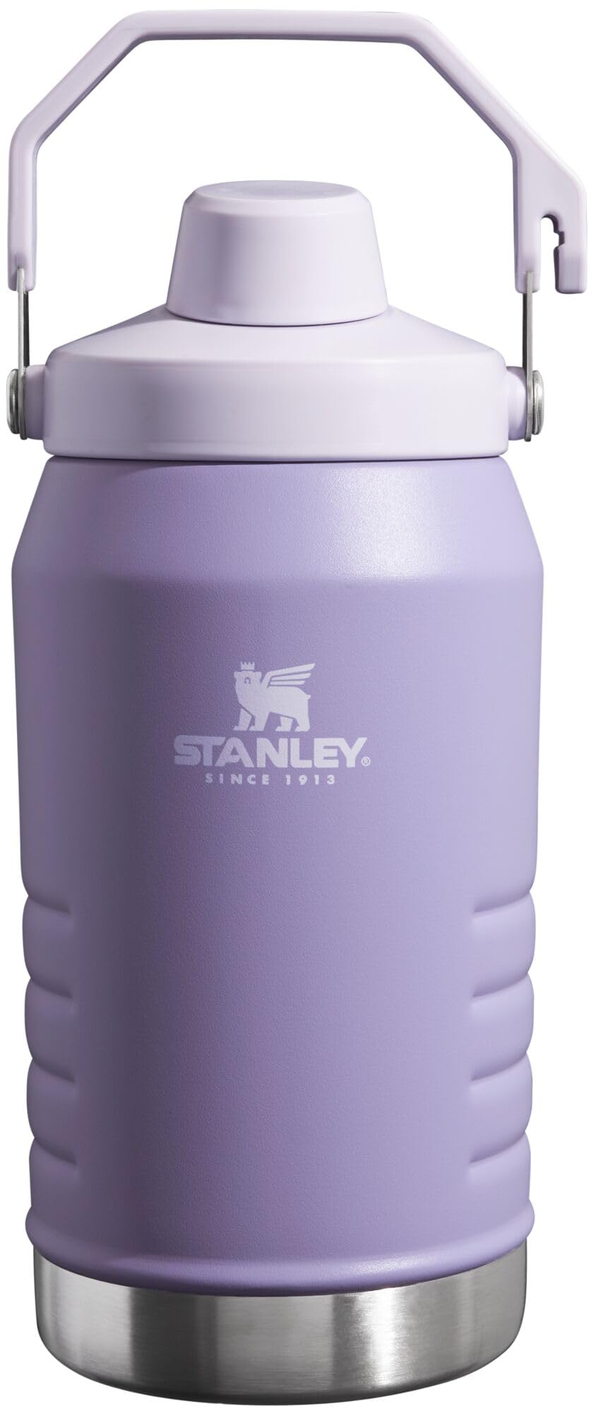 Stanley IceFlow Fast Flow Jug with Handle 96 oz | Twist On Angled Spout Lid | Leakproof for Travel and Sports | Insulated Stainless Steel | BPA-Free | Rose Quartz